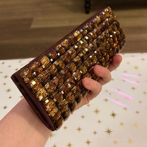 Sondra Roberts Vintage Beaded Bag Clutch